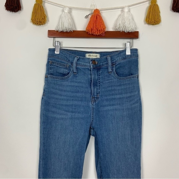 Madewell Roadtripper Crop Jeans Iberia Wash Size 26 Tall - Picture 5 of 13